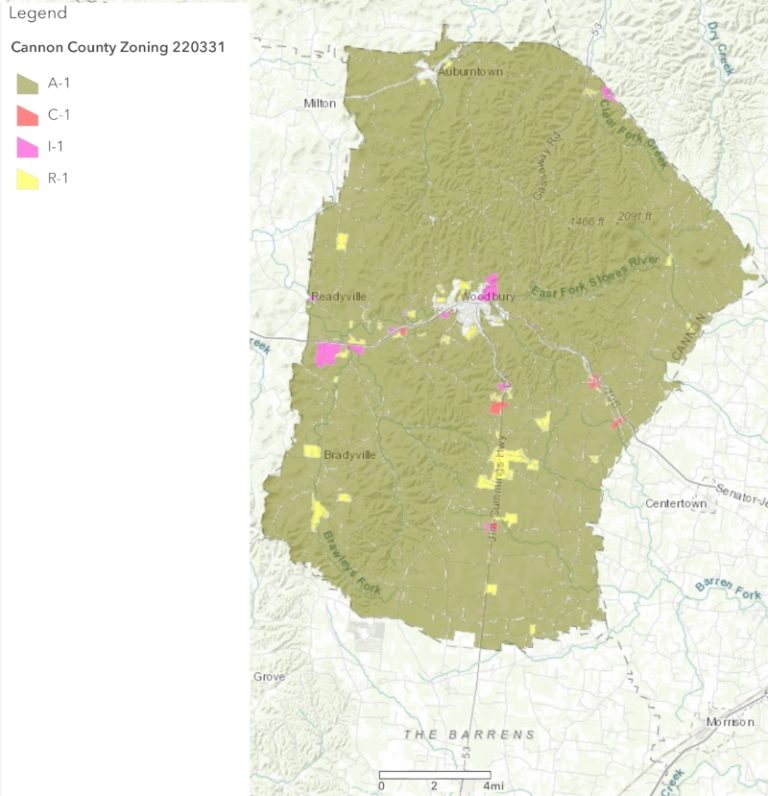 Planning Department – Cannon County, Tennessee